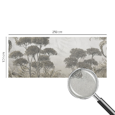 Samolepicí fototapeta do obýváků Tropická džungle