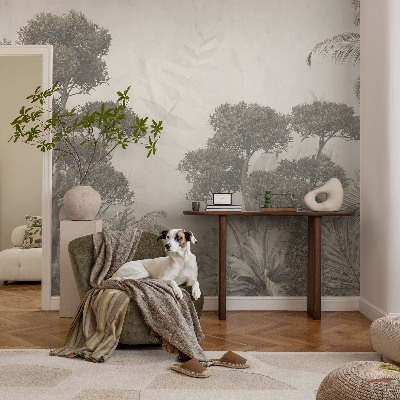 Samolepicí fototapeta do obýváků Tropická džungle