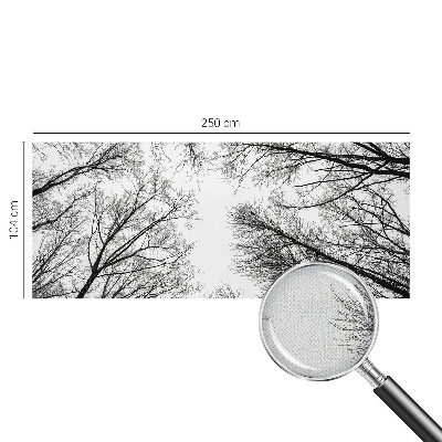 Samolepicí fototapeta do dětského pokoje Holé větve