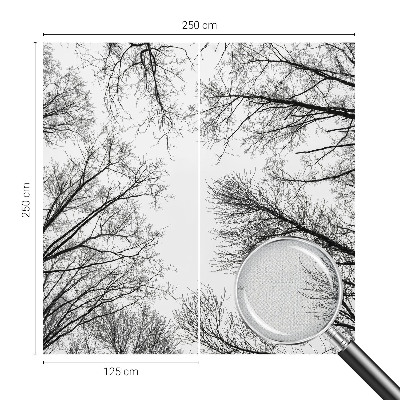 Samolepicí fototapeta do dětského pokoje Holé větve