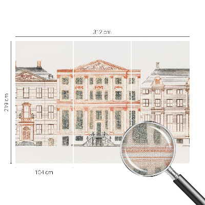 Fotografická tapeta samolepicí Klasické budovy