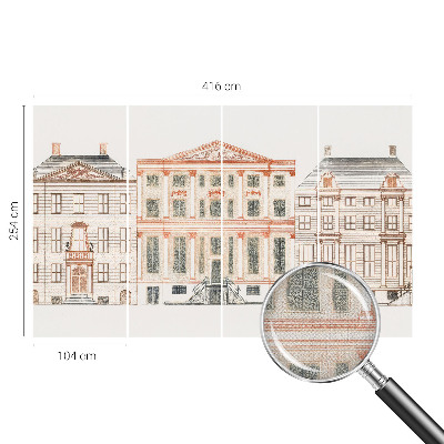 Fotografická tapeta samolepicí Klasické budovy