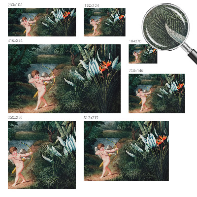 Fototapeta do dětského pokoje Rozkošný Amor