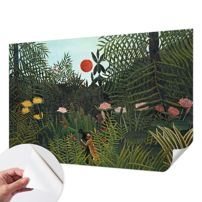 Samolepicí dekorativní fototapeta Exotická krajina