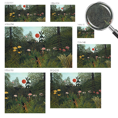 Samolepicí dekorativní fototapeta Exotická krajina