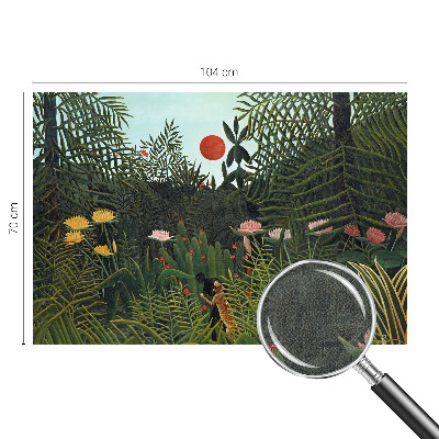 Samolepicí dekorativní fototapeta Exotická krajina