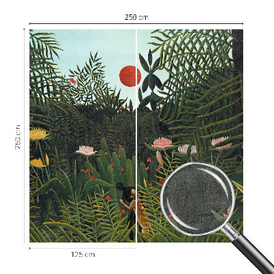 Samolepicí dekorativní fototapeta Exotická krajina