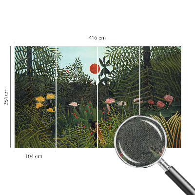 Samolepicí dekorativní fototapeta Exotická krajina