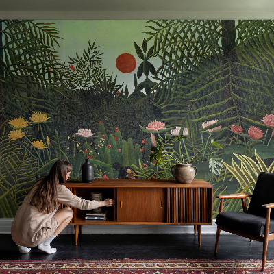 Samolepicí dekorativní fototapeta Exotická krajina