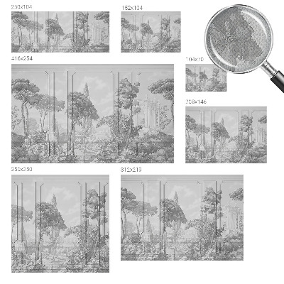 Moderní samolepicí fototapeta Atmosférická povaha