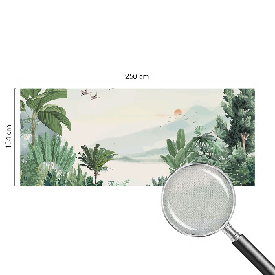 Samolepicí fototapeta na míru Tropická oáza