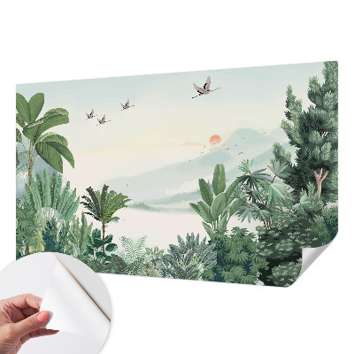 Samolepicí fototapeta na míru Tropická oáza