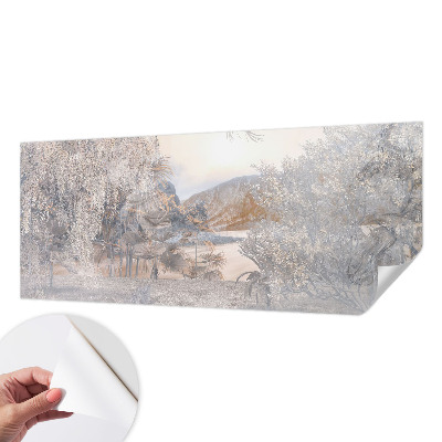 Samolepicí fototapeta do obýváků Povaha jemnosti