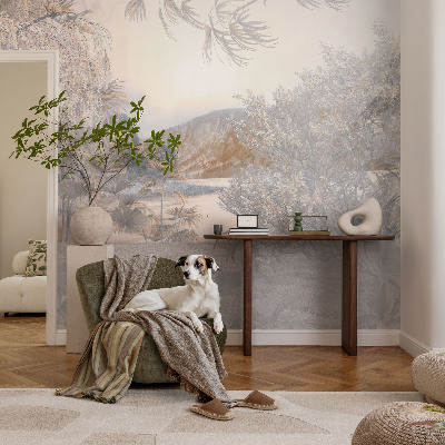 Samolepicí fototapeta do obýváků Povaha jemnosti