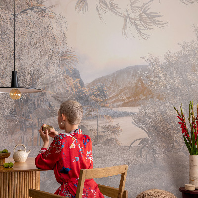 Samolepicí fototapeta do obýváků Povaha jemnosti