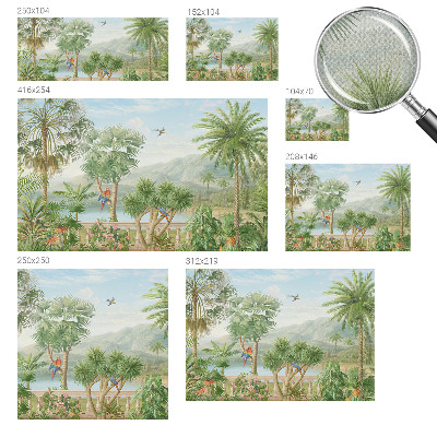 Fototapeta do dětského pokoje Exotická krajina