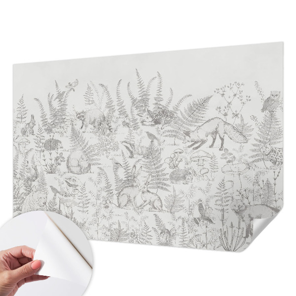 Fototapeta pro holku Lesní zvířata