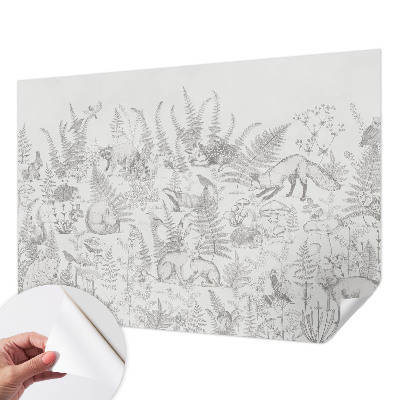 Fototapeta pro holku Lesní zvířata