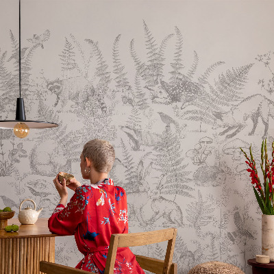 Fototapeta pro holku Lesní zvířata