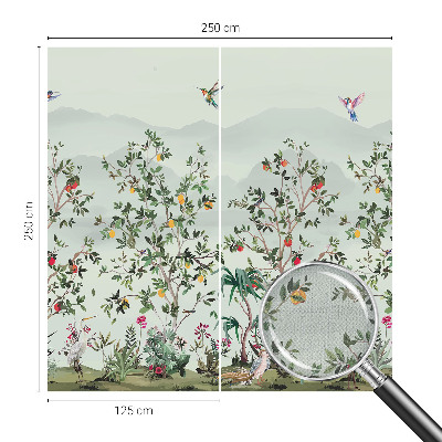 Fotografická tapeta na zeď Exotické stromy