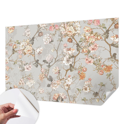 Samolepicí fototapeta na zeď Romantický vzor