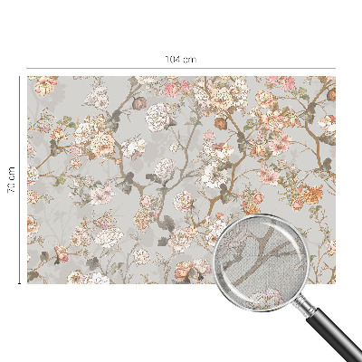 Samolepicí fototapeta na zeď Romantický vzor