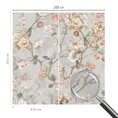 Samolepicí fototapeta na zeď Romantický vzor