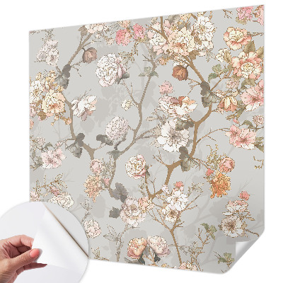 Samolepicí fototapeta na zeď Romantický vzor