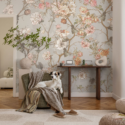 Samolepicí fototapeta na zeď Romantický vzor