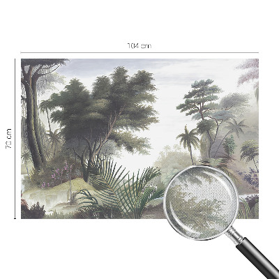 Samolepící fototapeta 3d Exotická krajina