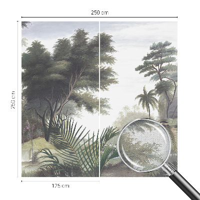 Samolepící fototapeta 3d Exotická krajina