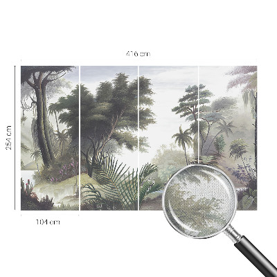 Samolepící fototapeta 3d Exotická krajina