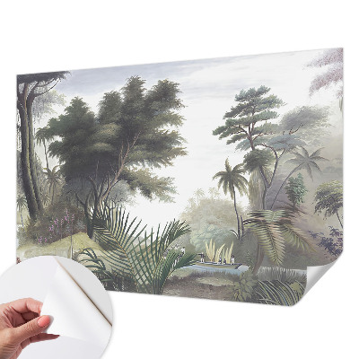 Samolepící fototapeta 3d Exotická krajina