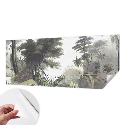 Samolepící fototapeta 3d Exotická krajina