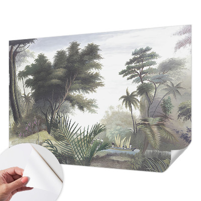 Samolepící fototapeta 3d Exotická krajina