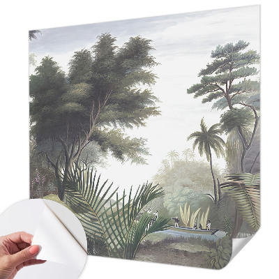 Samolepící fototapeta 3d Exotická krajina