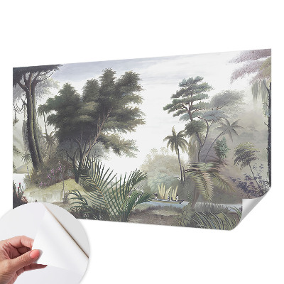 Samolepící fototapeta 3d Exotická krajina