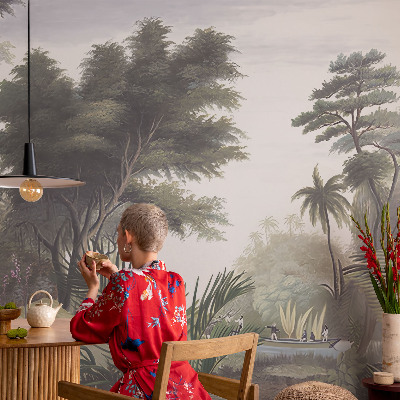 Samolepící fototapeta 3d Exotická krajina