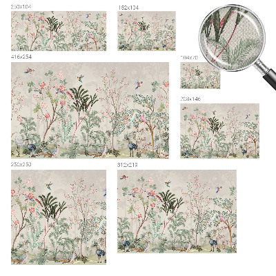 Fototapeta do dětského pokoje Tropická oáza