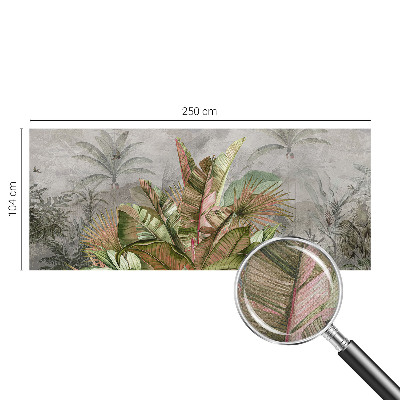 Moderní samolepicí fototapeta Exotická džungle