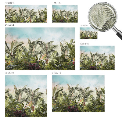 Samolepicí dekorativní fototapeta Tropický ráj