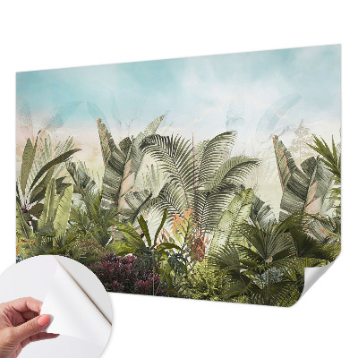 Samolepicí dekorativní fototapeta Tropický ráj