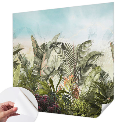 Samolepicí dekorativní fototapeta Tropický ráj