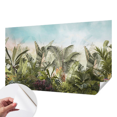 Samolepicí dekorativní fototapeta Tropický ráj