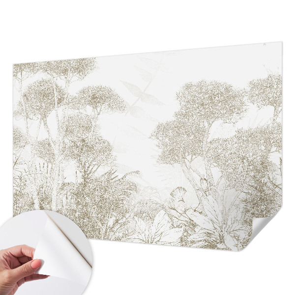 Samolepicí fototapeta na míru Tropická vegetace