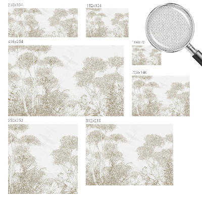 Samolepicí fototapeta na míru Tropická vegetace