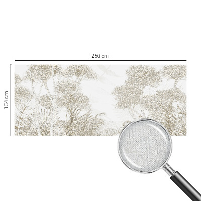 Samolepicí fototapeta na míru Tropická vegetace