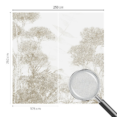 Samolepicí fototapeta na míru Tropická vegetace