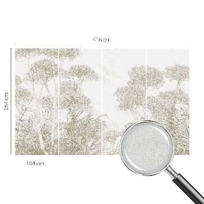 Samolepicí fototapeta na míru Tropická vegetace