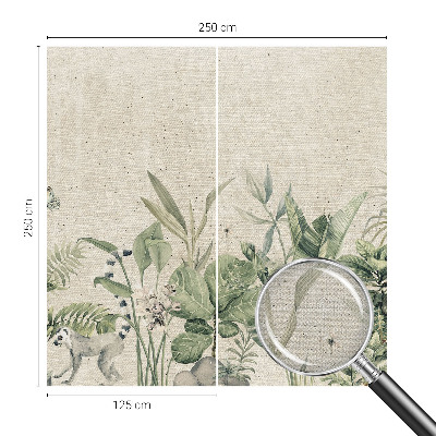 Samolepicí fototapeta Tropická džungle